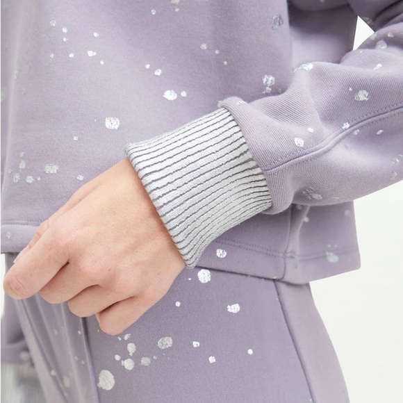 SPLENDID Avalanche Foil Pullover SWEATSHIRT - Picture 4 of 11